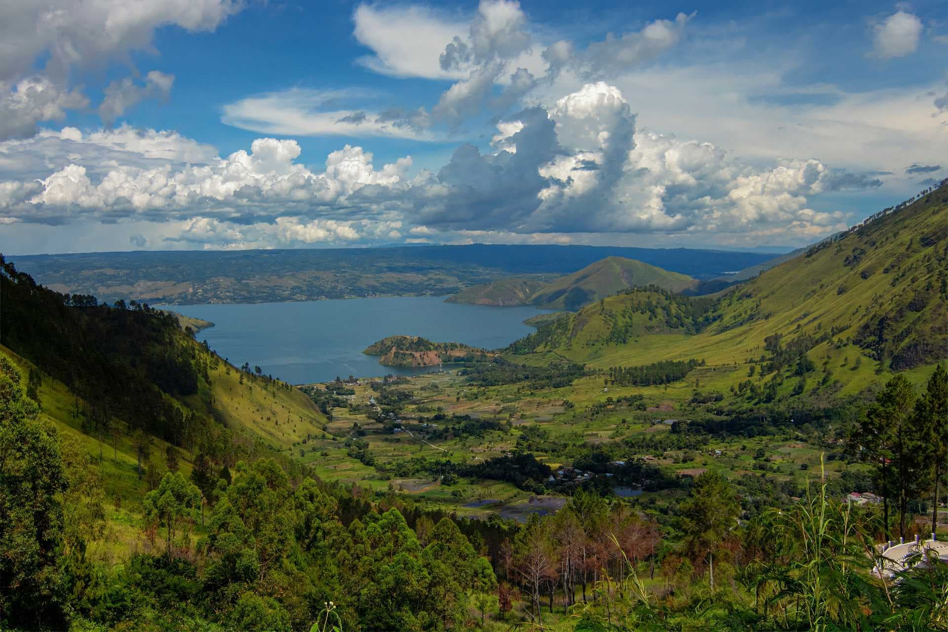 Vegetarian Travel in Ambarita, Indonesia