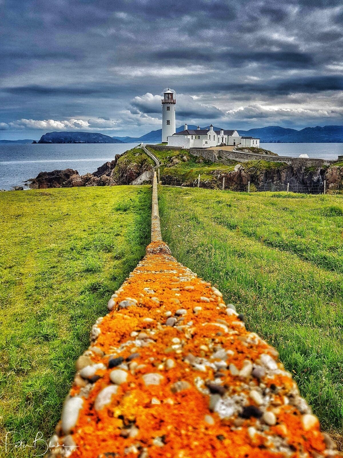 Coastal cliffs and landmark exterior near Dunmanway, Ireland