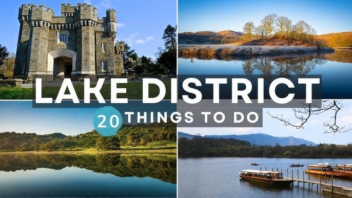 Travel guide to visit in summer Lake District England scenic lakes and mountains