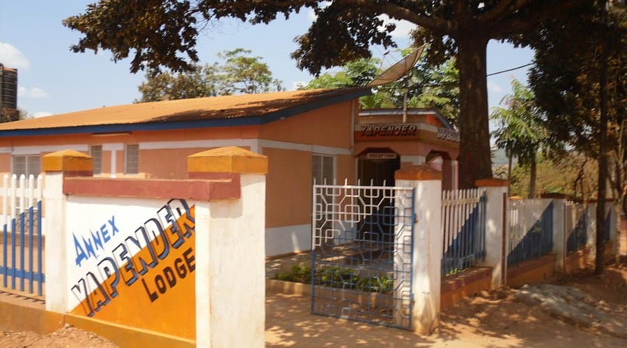Building exterior of a guesthouse accommodation in Songea, Ruvuma Region